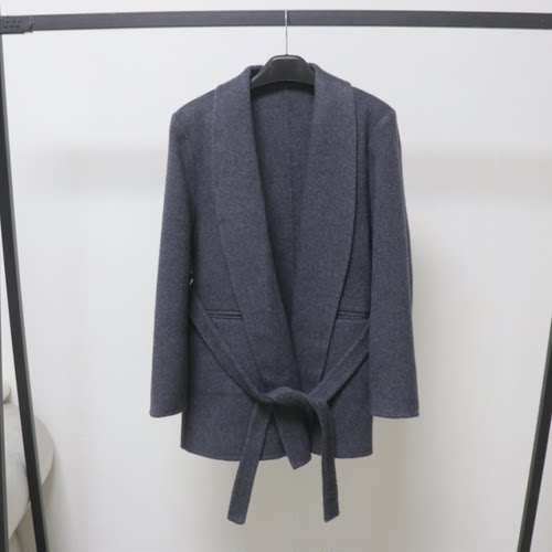 女2025秋冬新双面羊毛大衣