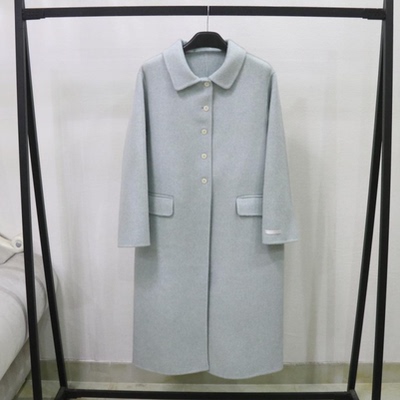 双面羊毛大衣女中长款秋冬