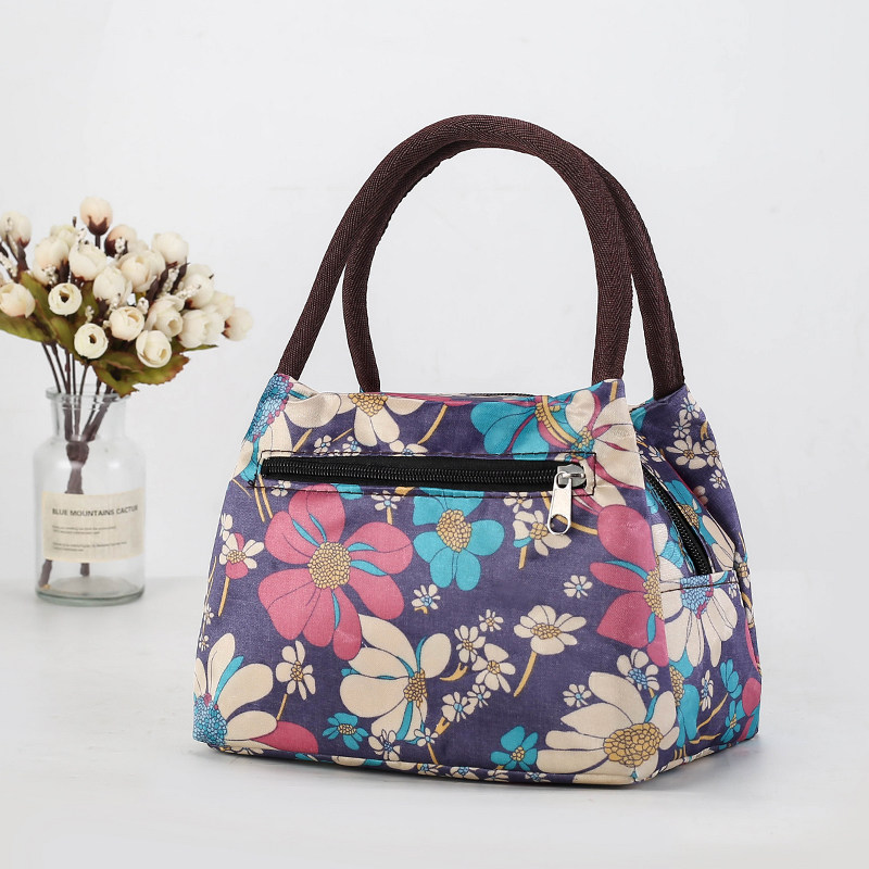 防水牛津布小巧精致拎包中年女款我的妈妈包上下班手提包妈咪小包