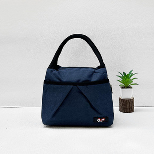 中年女款大容量妈妈包上班族午餐饭盒手提袋便当包妈咪帆布拎包