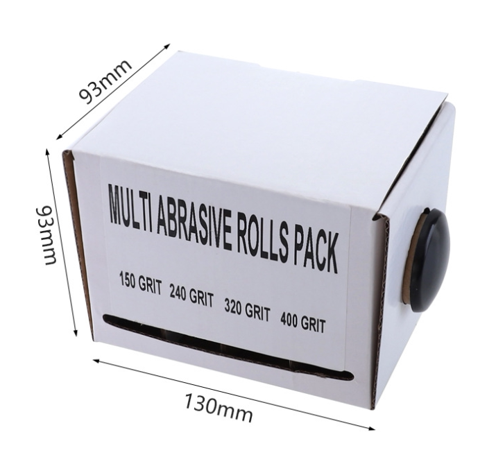 促砂带盒装 可抽式金刚砂布卷 软砂布卷 干磨 金属玻璃木工打磨厂