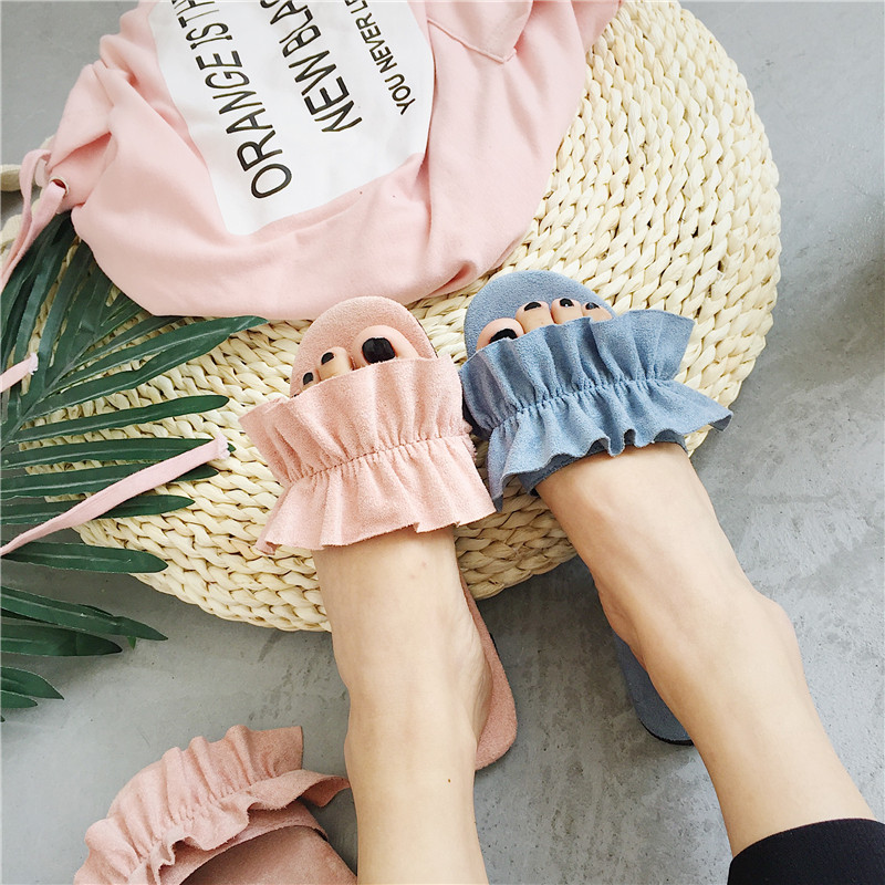 Sandales femme      en suede - Ref 2672054 Image 5