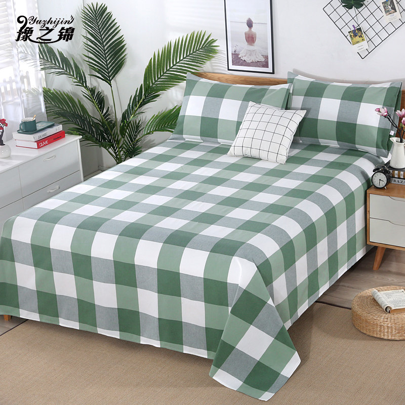 精梳纯棉老粗布床单三件套 全棉加厚床单单件双人被单1.5m1.8m床,床上用品,床单,淘宝优惠券,粉丝福利购,淘宝优惠卷