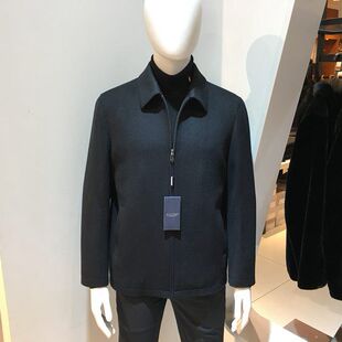 商务休闲 通勤百搭 6900元 品牌男装 毛呢夹克 秋冬 羊毛 惠 男士