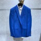 NA780232 纯羊毛蓝色婚礼 依文旗下品牌西装 外套男商务高级感修身