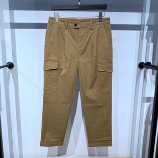 诺丁山 春秋装 中腰直筒 纯棉 百搭休闲 工装裤 通勤 男士休闲裤