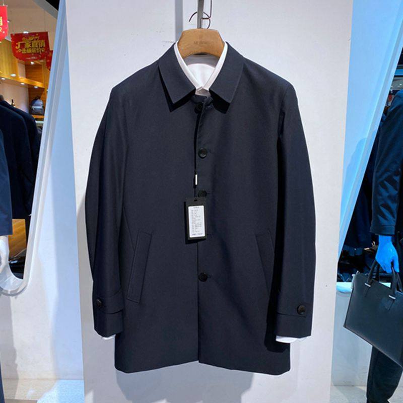 处理 春秋装 翻领单排扣 舒适 百搭 商务休闲 中长 男士风衣 外套,男装,风衣,淘宝优惠券,粉丝福利购,淘宝优惠卷