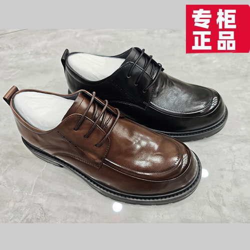 佰纳真皮透气商务正装凉鞋皮鞋