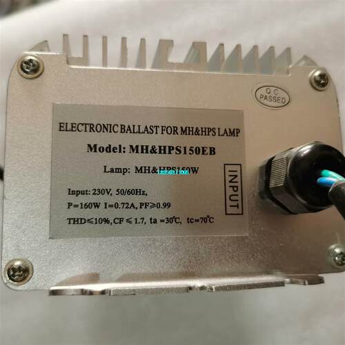 【议价】 150W高频电子镇流器高压钠灯金卤灯汞灯通用