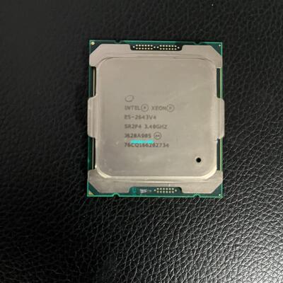 【议价】服务器拆机 e5-2643v4 正式版cpu