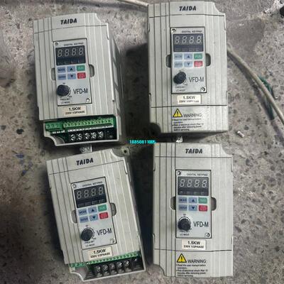 【议价】 台达变频器1.5KW VFD015M21A 原装拆机，已上电