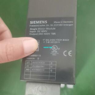 1TE21 议价 西门子6SL3120 18A成设如图 8AA3.