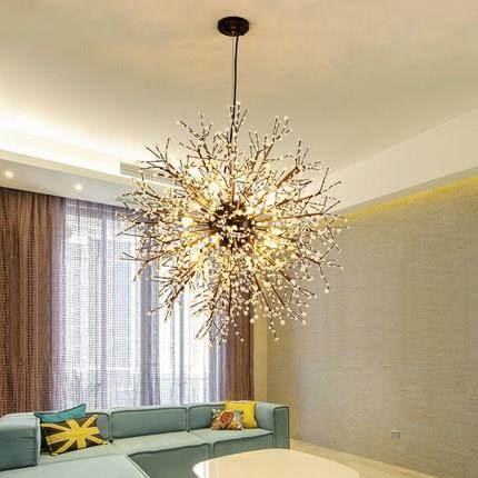 蒲公英吊灯客厅餐厅复古北欧个性创意咖啡厅美式酒吧服装店吊灯,家装灯饰光源,客厅吊灯,淘宝优惠券,粉丝福利购,淘宝优惠卷