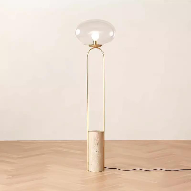 中山工厂直销丹麦极简落地灯客厅设计师鸭嘴法式奶油可旋转氛围台