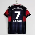 97-99 Bayern Munich Home Jersey - Custom Printed #7 Schalke