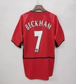 02/03 Man L Home Custom Printed No. 7 Beckham