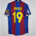 07/08 Barcelona Home Jersey #19 + La Liga