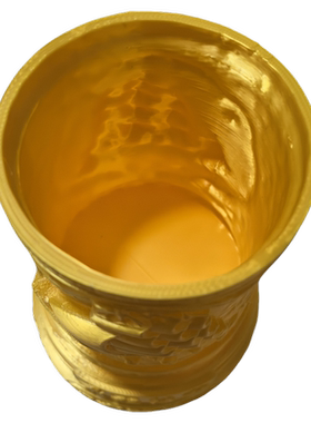 3D打印环保PLA材料创意笔筒 一帆风顺 前程似锦