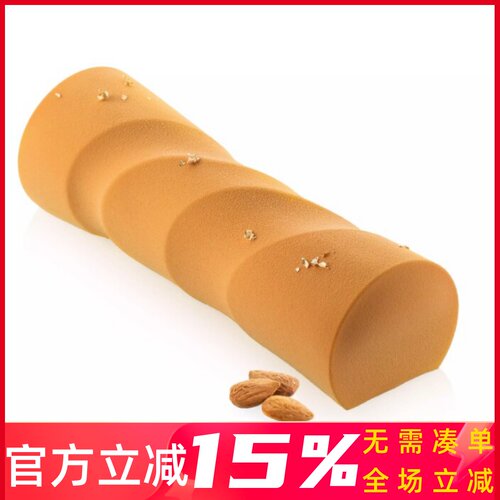 旋转长条蛋糕模硅胶慕斯模具