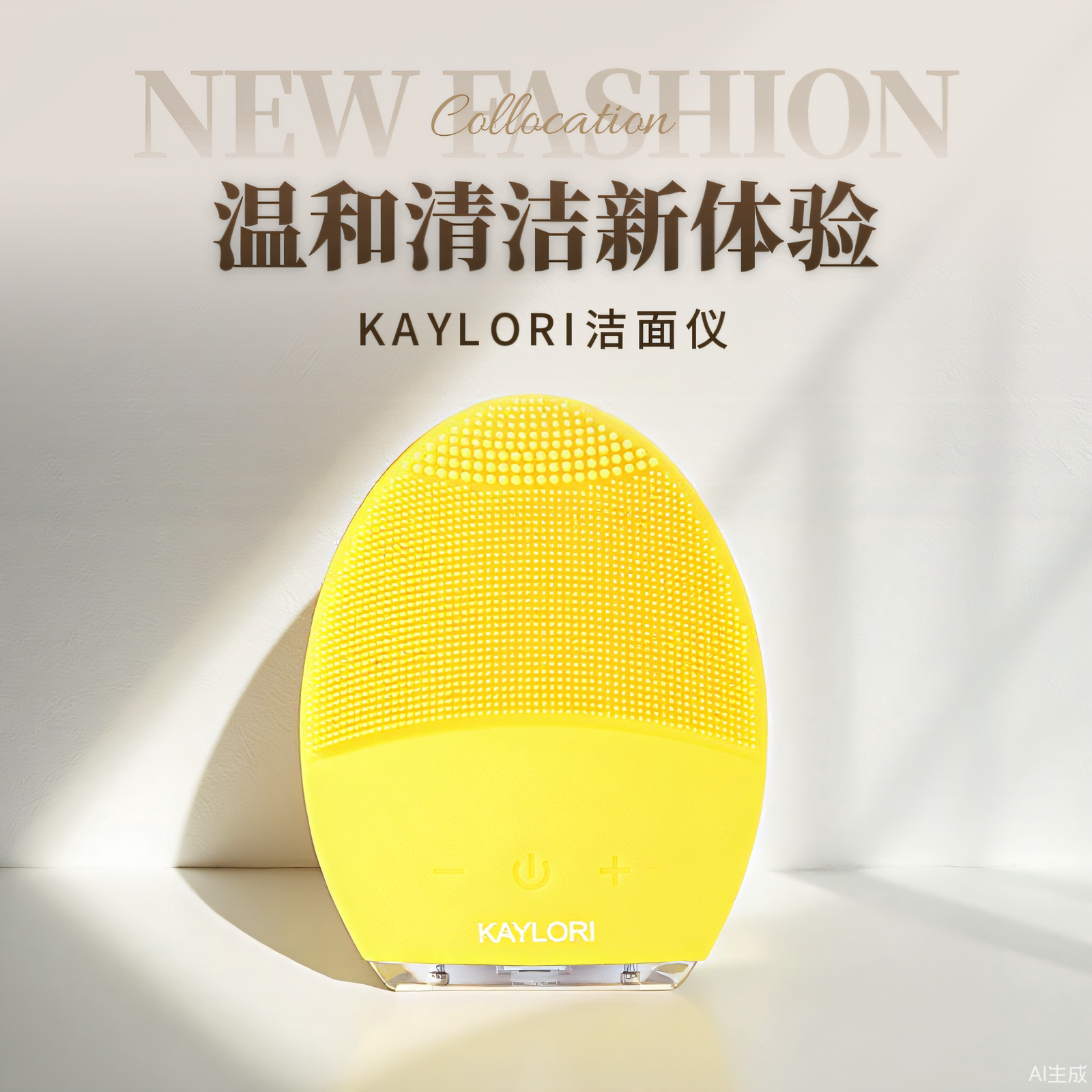 KAYLORI洁面仪电动洗脸仪 硅胶洗脸神器声波充电毛孔清洁女洗面仪