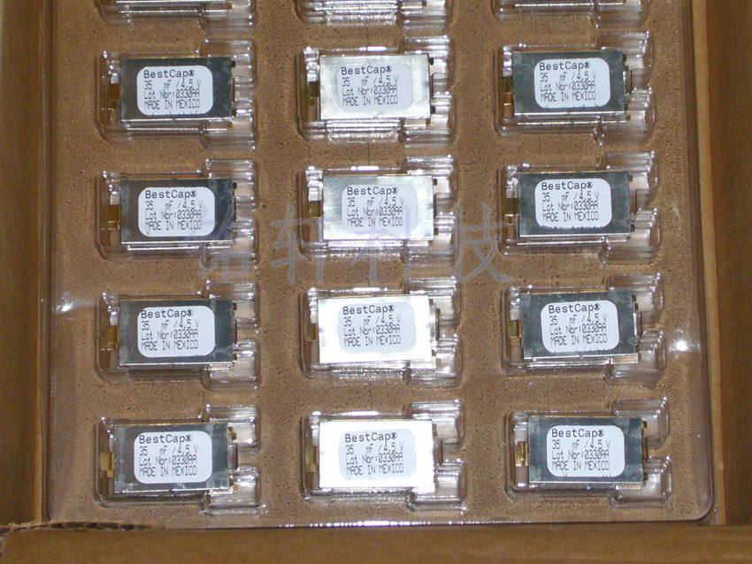 AVX BZ014B353ZSBAZ/4.5V35MF 专用手持通讯 镀金脚电容