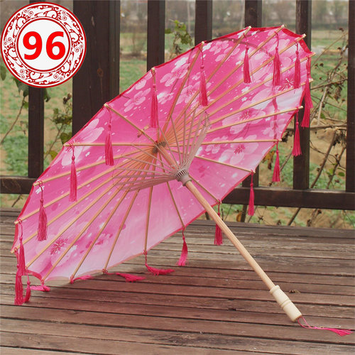 流苏飘带油纸雨伞古典阿伟工艺