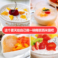 Original imported Liertai thick coconut milk 400mlx2 cans sago pudding curry Tom Yum Goong baked coconut milk thumbnail 4