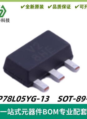 AP78L05YG-13 丝印V2 线性稳压器芯片 封装SOT-89-3 全新进口