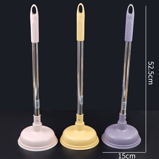 马桶疏通器皮搋子马桶塞吸盘通厕所工具水拔子通马桶抽吸堵塞神器