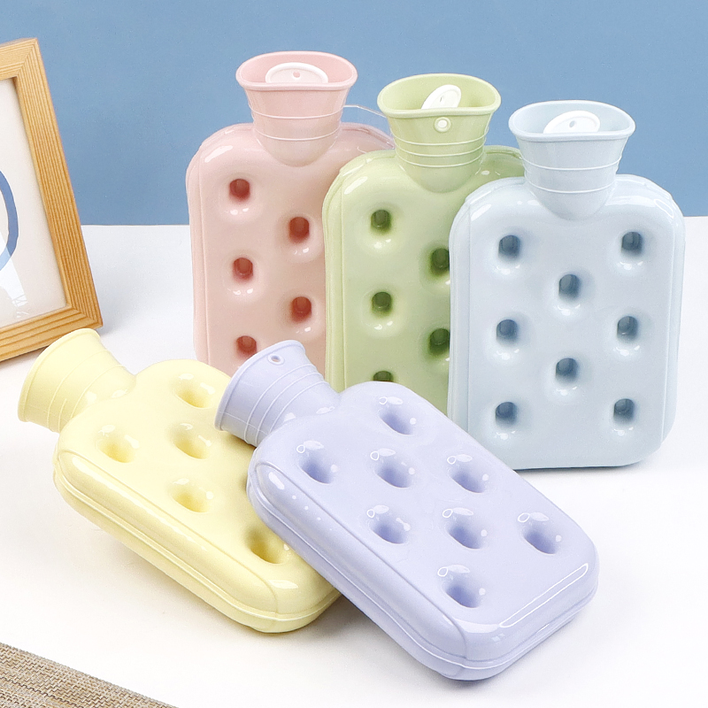 灌水热水袋蜂窝气垫注水防爆加厚大号热敷冲水暖宫男女暖被窝专用