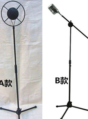 老式麦克风复古夜上海摄影道具