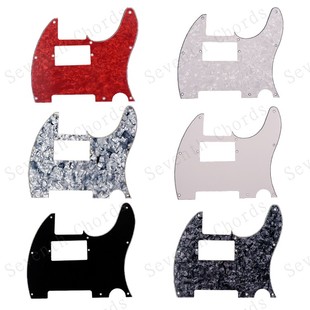 TELE电吉他护板 TL电吉他琴体前护板前盖板前面板 装双线圈拾音器