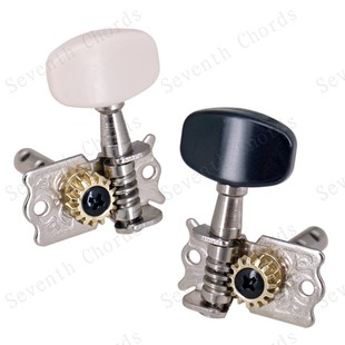 民谣吉他弦钮 开放式木吉他弦钮扭琴弦准旋钮上弦器 方头钢柱双孔