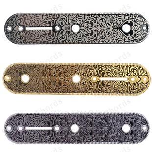 雕花一字形TELE电吉他控制电路铁板TL电位器档位器电路总成金属板