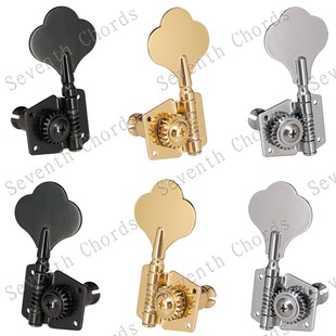 梅花手柄开放式 BASS贝斯琴弦钮扭弦准旋钮上弦器 电贝司弦钮开放式