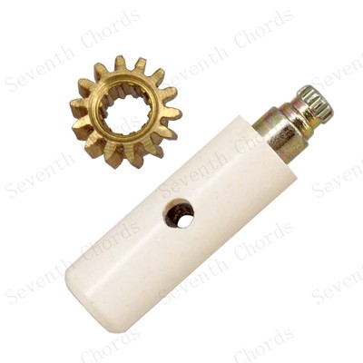 吉他弦钮琴弦齿轮和拉弦杆钢柱花孔开孔和线轮塑柱 1比14