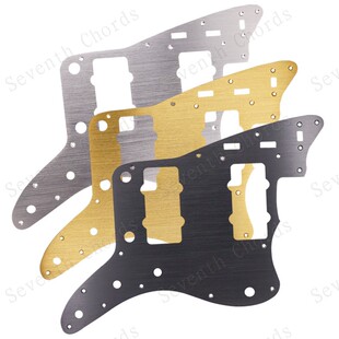 金属铝合金JM电吉他护板Jazzmaster电吉他琴体前护板前盖板前面板