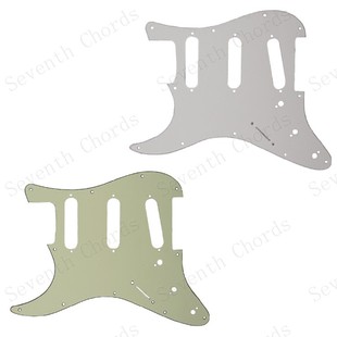 St Sq 左手反手单单单电吉他护板SSS三单3单吉他前盖板面板 HN-42