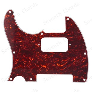 反手左手款TELE双线圈电吉他护板TL前盖板前面板保护板红盔甲HN53