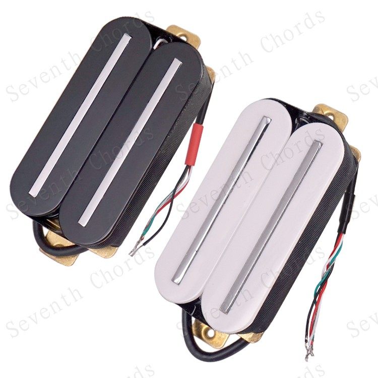双块双联电吉他大双轨双线圈拾音器 Humbucker Pickup 不带边框