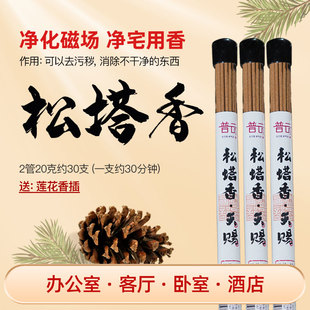 普云松塔香招财净化磁场沉檀香线香