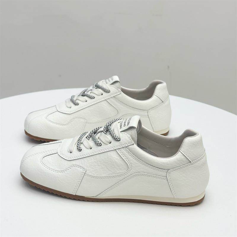 德训鞋女鞋2026春秋季款芭蕾风平底板鞋圆头小白鞋休闲软底运动鞋,女鞋,德训鞋,淘宝优惠券,粉丝福利购,淘宝优惠卷