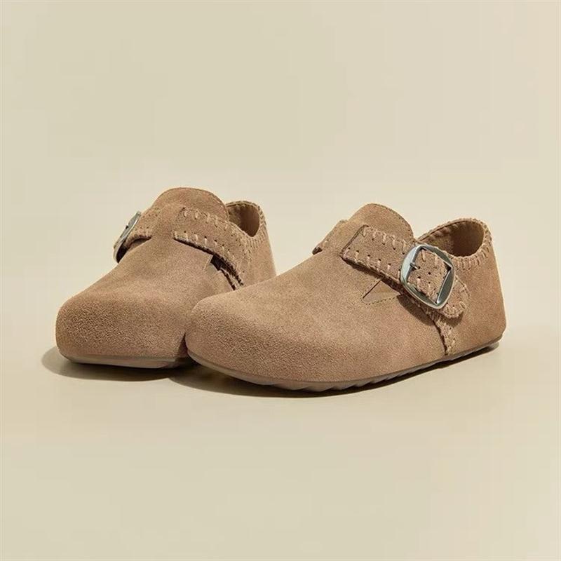 复古平底两穿勃肯鞋女2025秋季新款百搭时尚一脚蹬轻便休闲单鞋