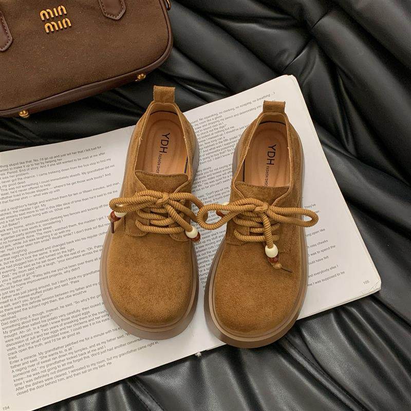 松糕乐福鞋女2026年秋季新款复古英伦风厚底小个子增高休闲勃肯鞋,女鞋,勃肯鞋/软木鞋,淘宝优惠券,粉丝福利购,淘宝优惠卷