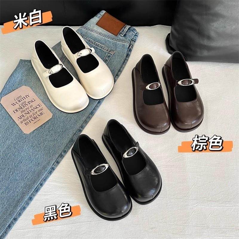 法式内增高平底玛丽珍女鞋2026年新款一字带浅口百搭舒适小皮鞋,女鞋,玛丽珍鞋,淘宝优惠券,粉丝福利购,淘宝优惠卷