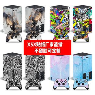 X贴膜XBOX X贴纸XSX痛贴高达涂鸦贴纸可定制 series XBOX