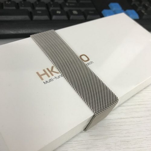 【华强北优选】适用s8手表带HK9pro不锈钢磁吸iwatch苹果通用表带