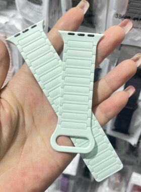 【华强北优选】适用cd12Max手表带iwatchs11苹果10s987se磁吸表带