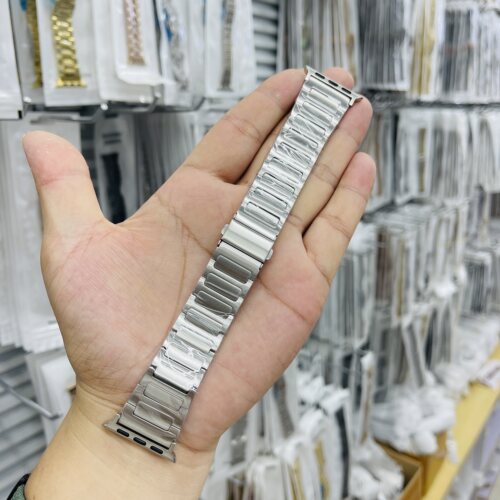 【华强北优选】适用苹果ultra3手表带s10不锈钢iwatch9实心精钢s8