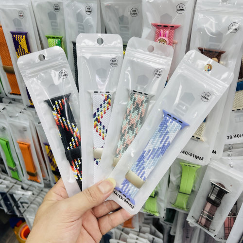 适用华强北CD12/CD20Max苹果iwatch s11智能46MM手表编织磁吸表带